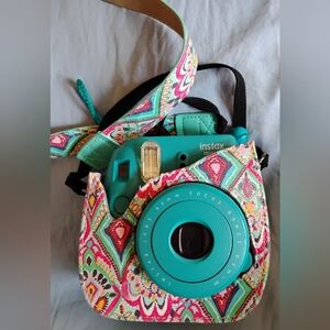 Instax Instant Camera With Protective Carry Case. Mint Condition. UrbanOutfitter